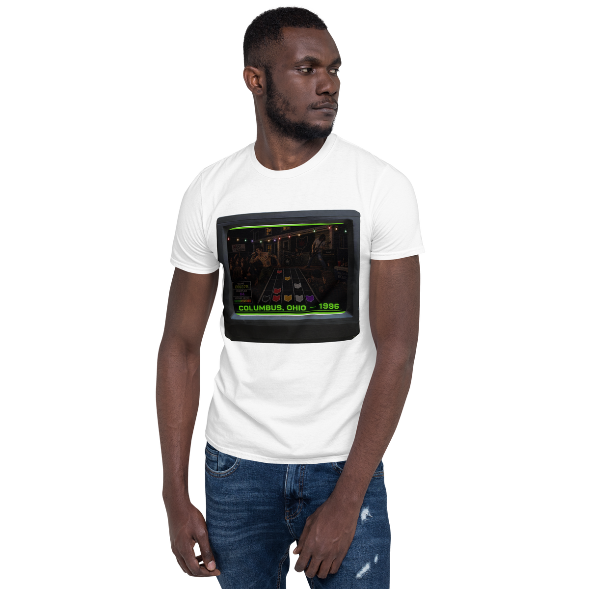 On The Scene - Columbus, OH '96 - Retro Video Game T-Shirt