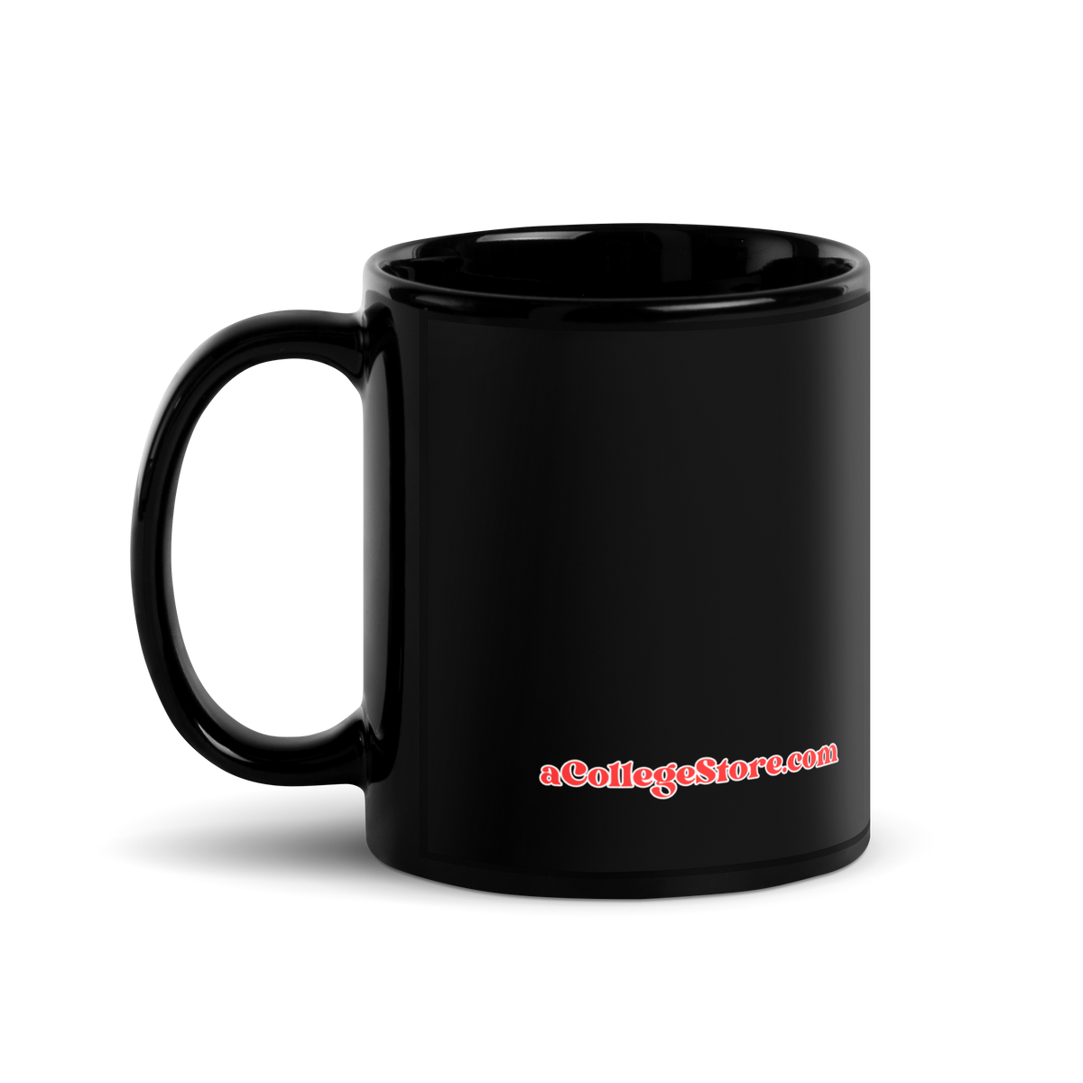 Columbus, OH - Street Sign Shirts - Chittenden Ave X Indianola Ave (KEEP COLUMBUS GREEN) Coffee Mug - Black